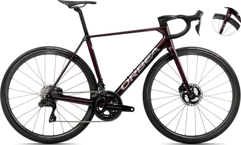 ORCA M10iLTD PWR 60 Wine Red Carbon View-Titanium (Gloss)