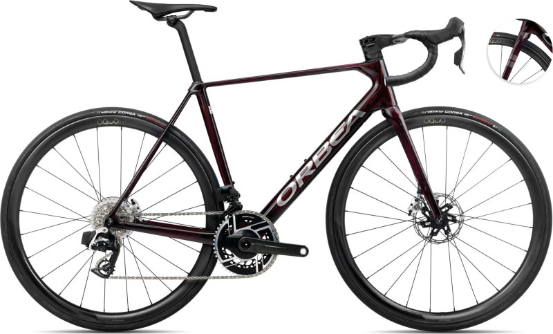 ORCA M11eLTD PWR 60 Wine Red Carbon View-Titanium (Gloss)