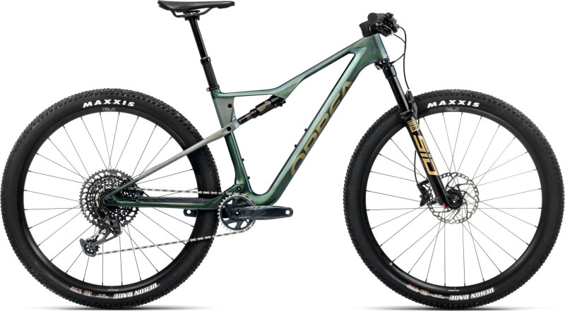 OIZ M21 XL Seaweed Carbon View (Gloss) Spaceship Green (Matt)