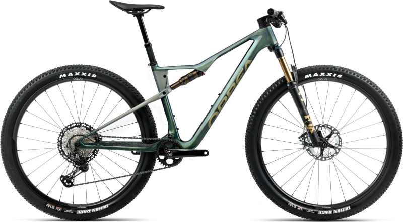 OIZ M10 XL Seaweed Carbon View (Gloss) Spaceship Green (Matt)