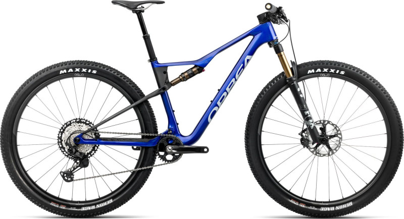 OIZ M-PRO XL Cobalt Blue (Gloss) Carbon Raw (Matt)