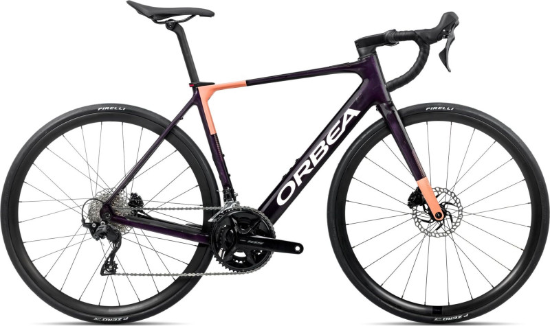 GAIN M30 XXL Fantasy Purple Carbon View (Gloss) Orange Cloud (Matt)