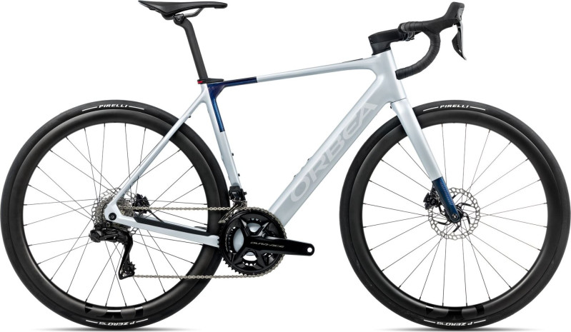 GAIN M10i XXL Halo Silver (Matt) Blue Carbon View (Gloss)