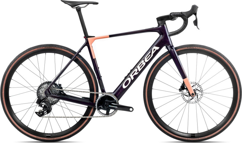 GAIN M21e 1X XXL Fantasy Purple Carbon View (Gloss) Orange Cloud (Matt)