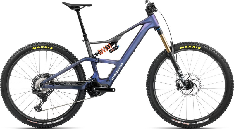 RISE LT M-TEAM 420W XL Tanzanite Carbon View Carbon Raw (Matt)